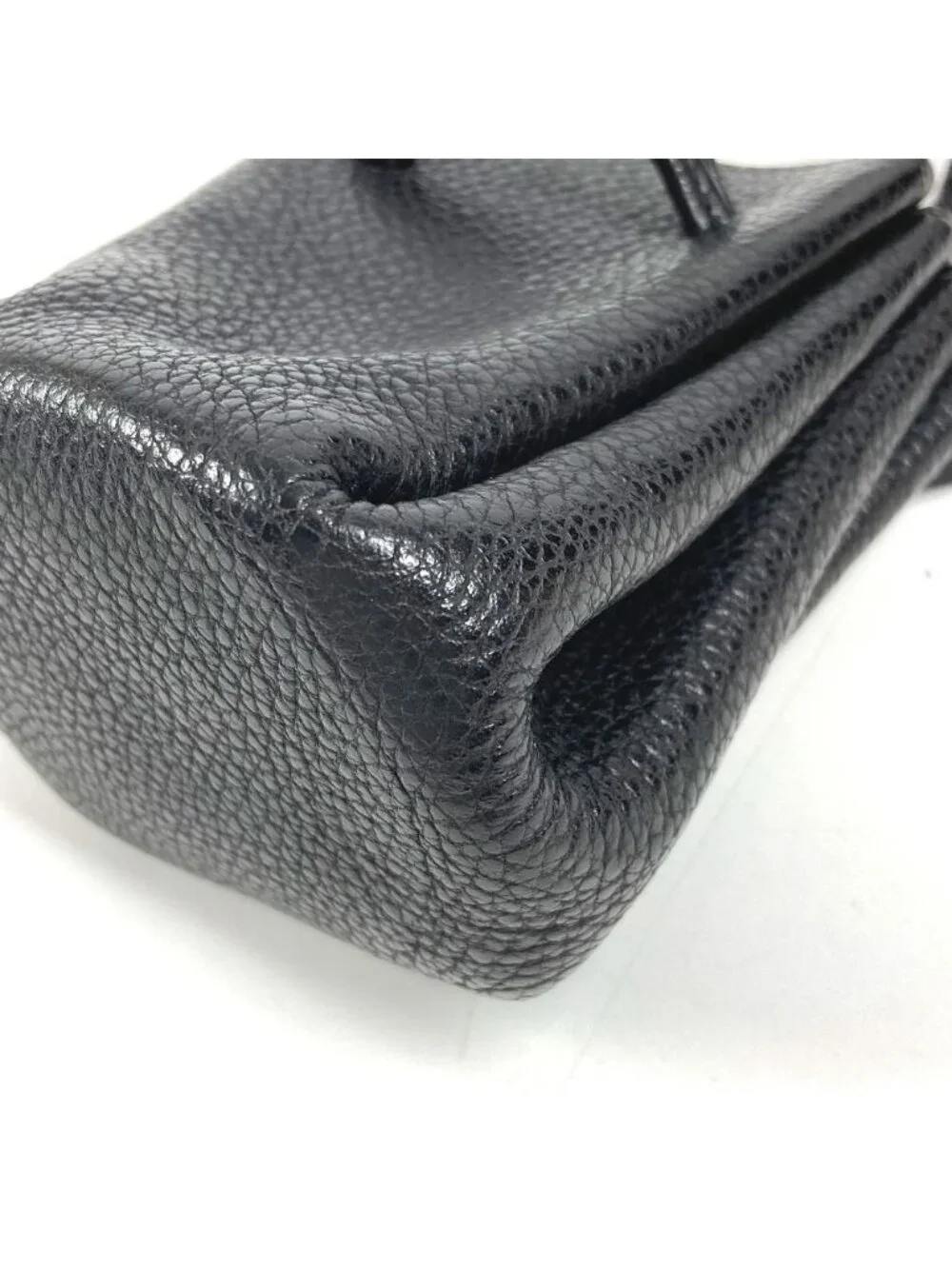 Hermes Pouch Vespa Leather Black